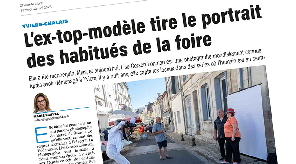 Featured in Charente Libre: Capturing the Heart of the Chalais Market